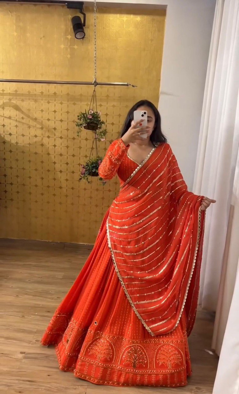 New Trending Wedding Special Lehenga Set