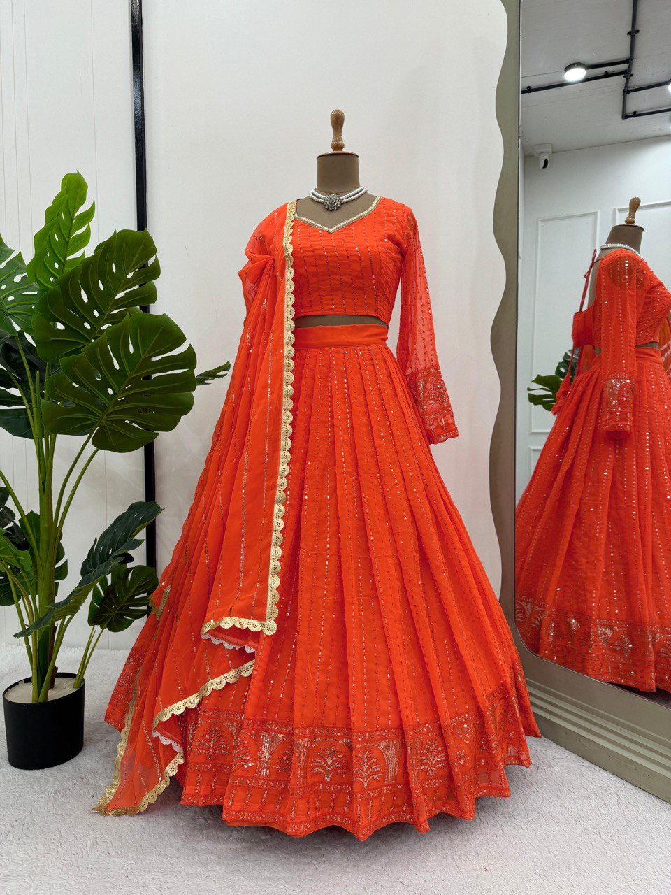 New Trending Wedding Special Lehenga Set