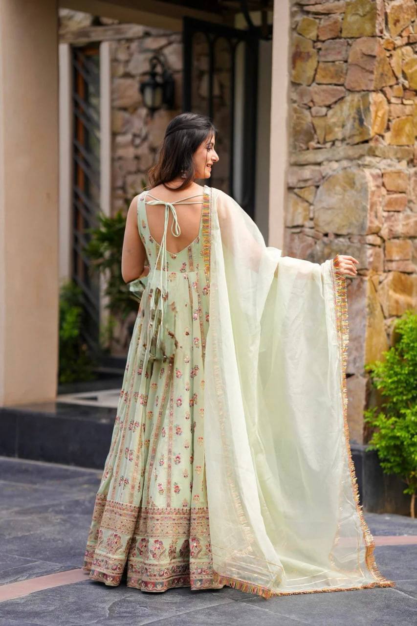 DESIGNER SUIT WITH PANT AND DUPATTA