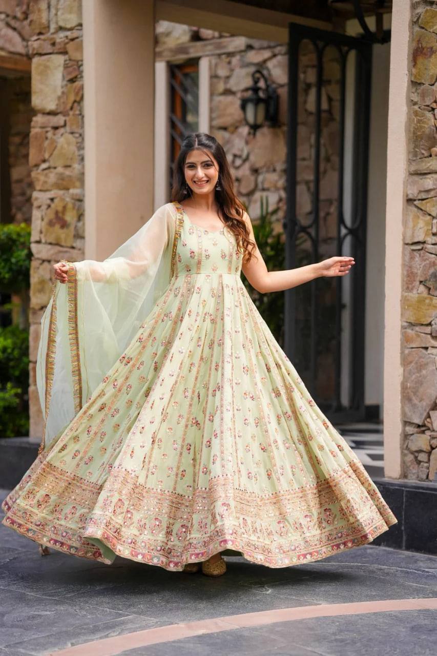 DESIGNER SUIT WITH PANT AND DUPATTA