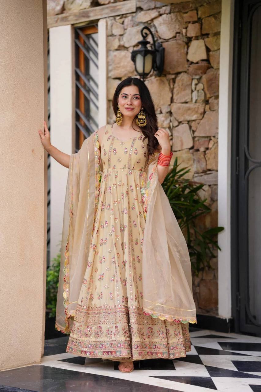 DESIGNER SUIT WITH PANT AND DUPATTA