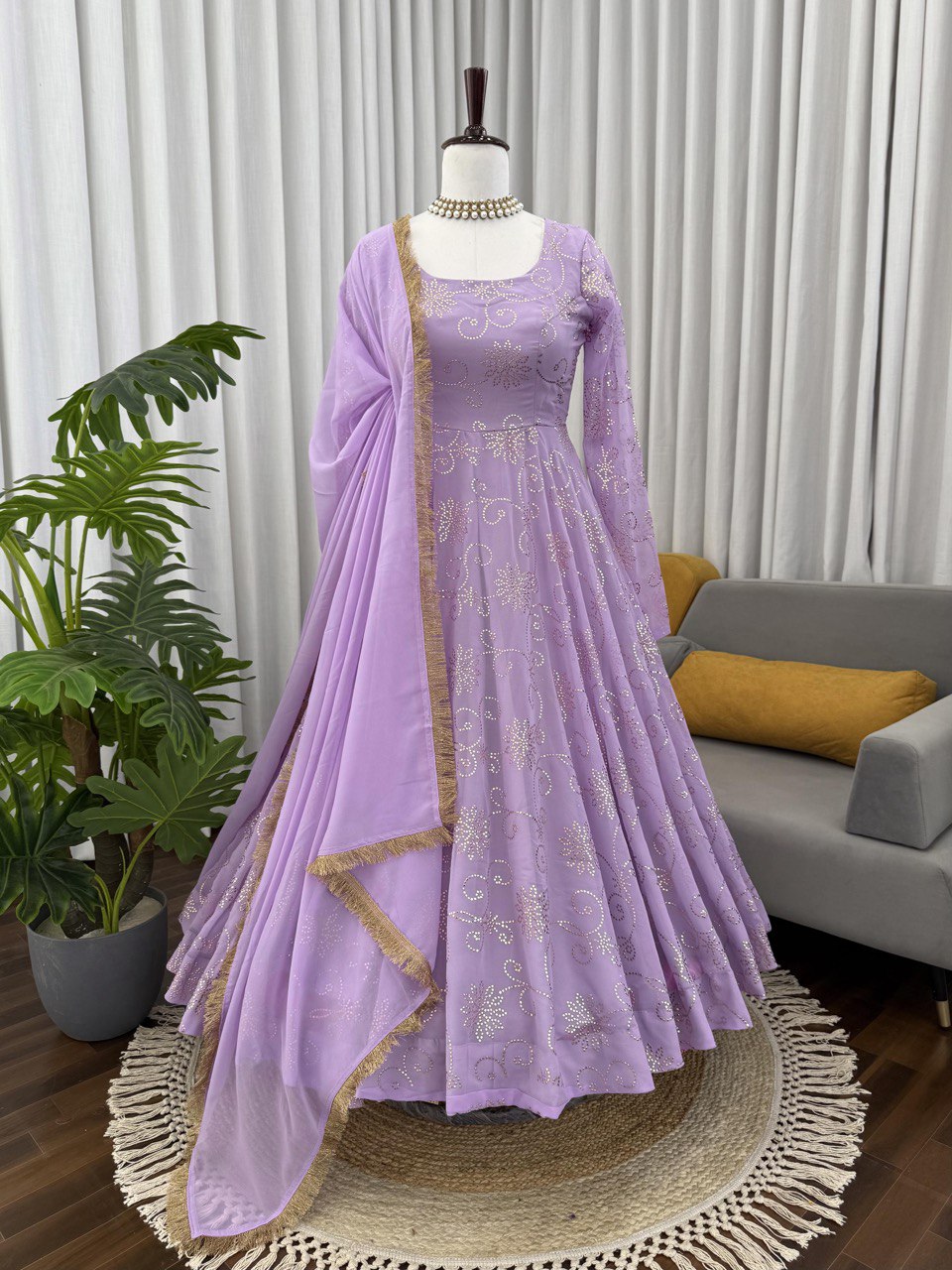 Festival Special Georgette Anarkali Suit