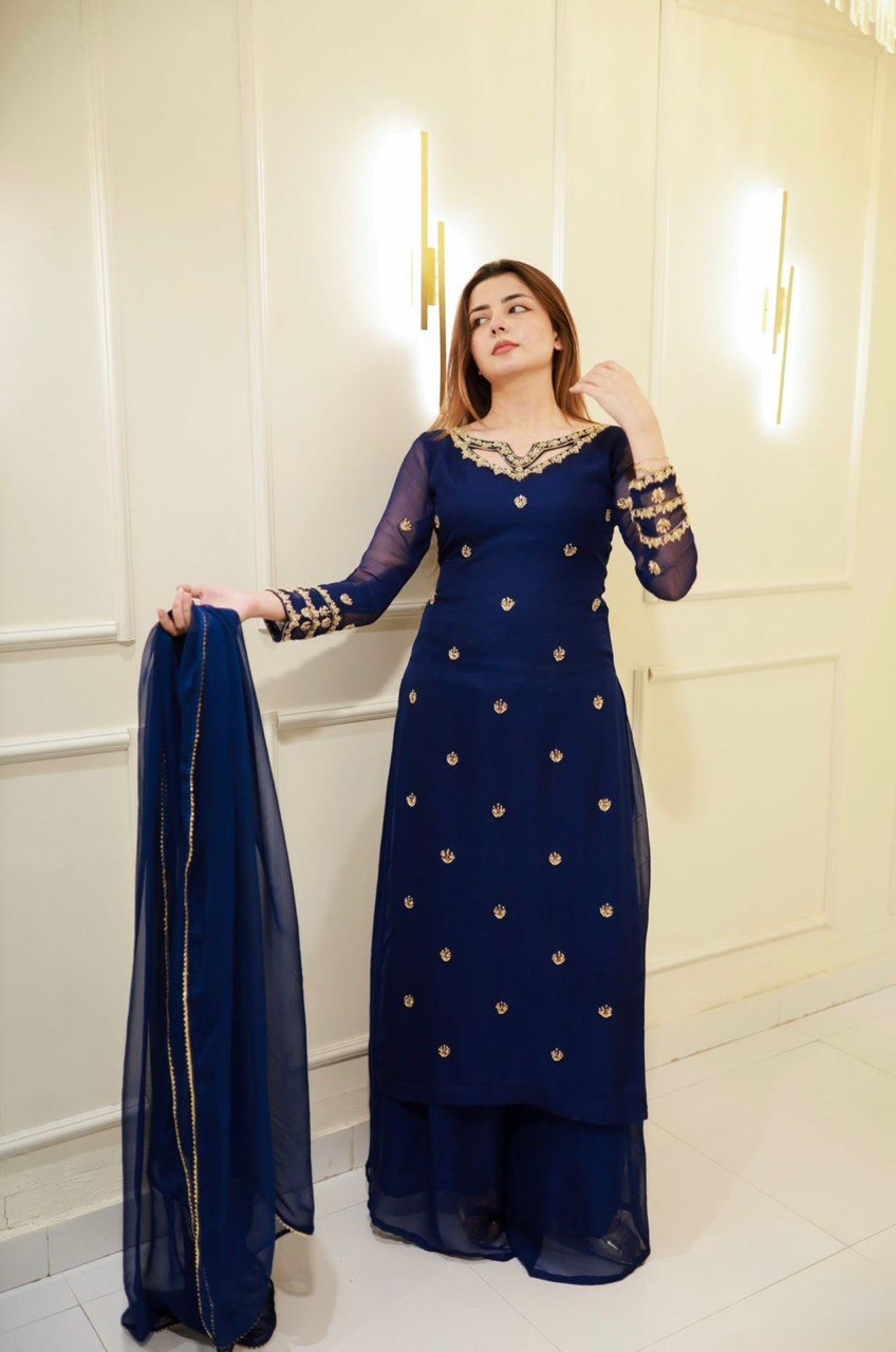 Designer Palazzo Set