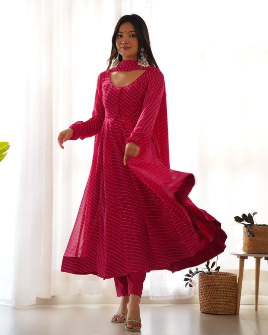 New Launching Comfort and Stylist Anarkali Gown