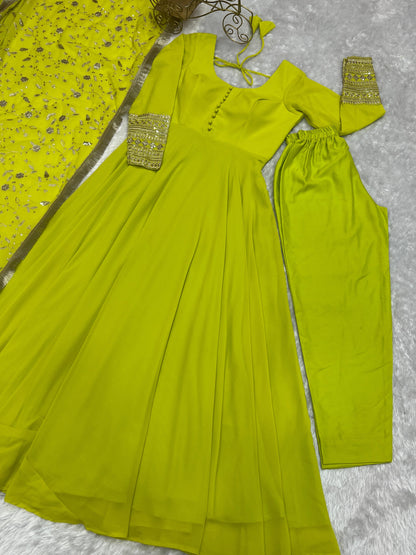 Presenting New Launching Anarkali Gown