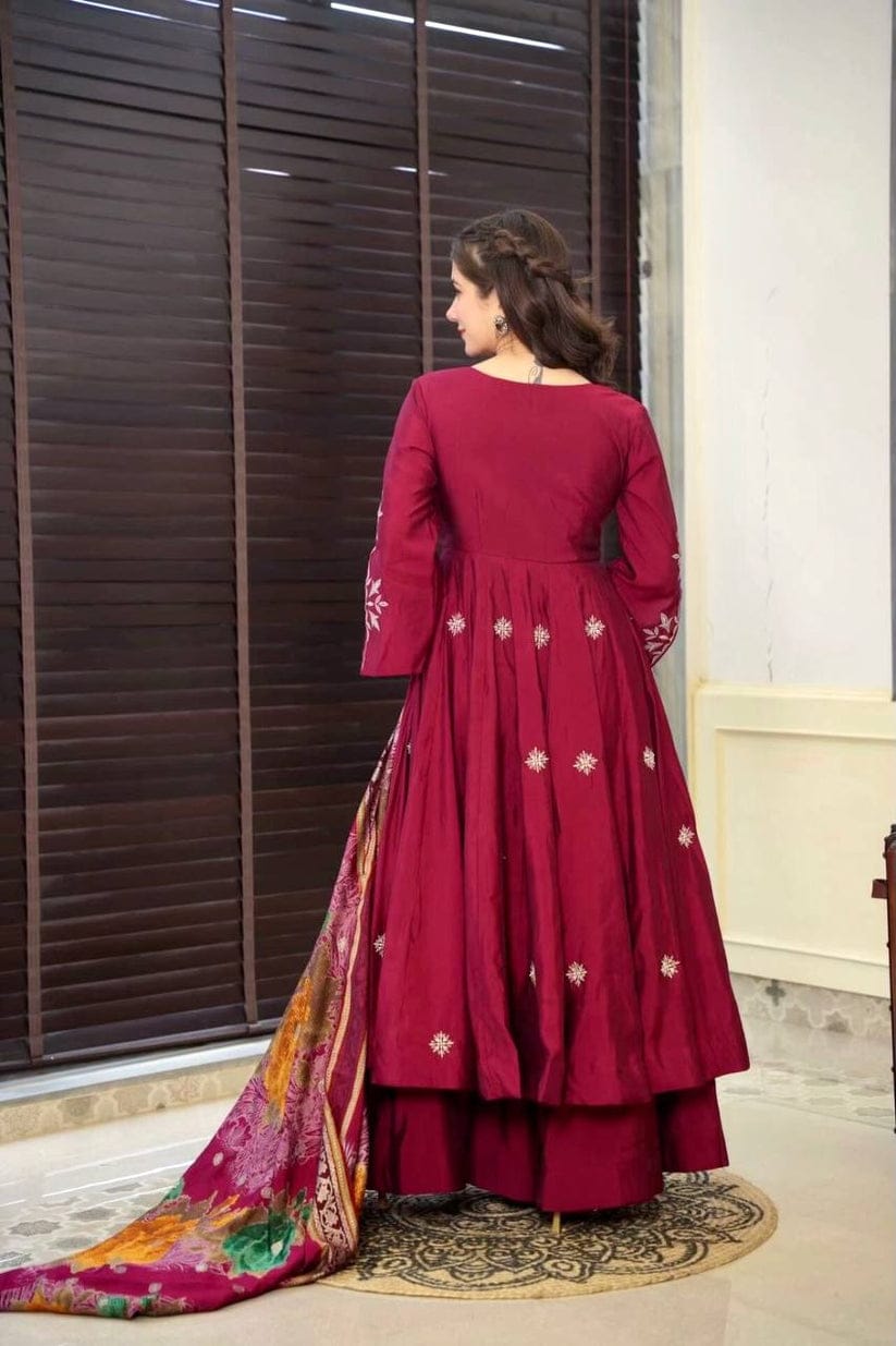 Presenting New Launching Anarkali Suit