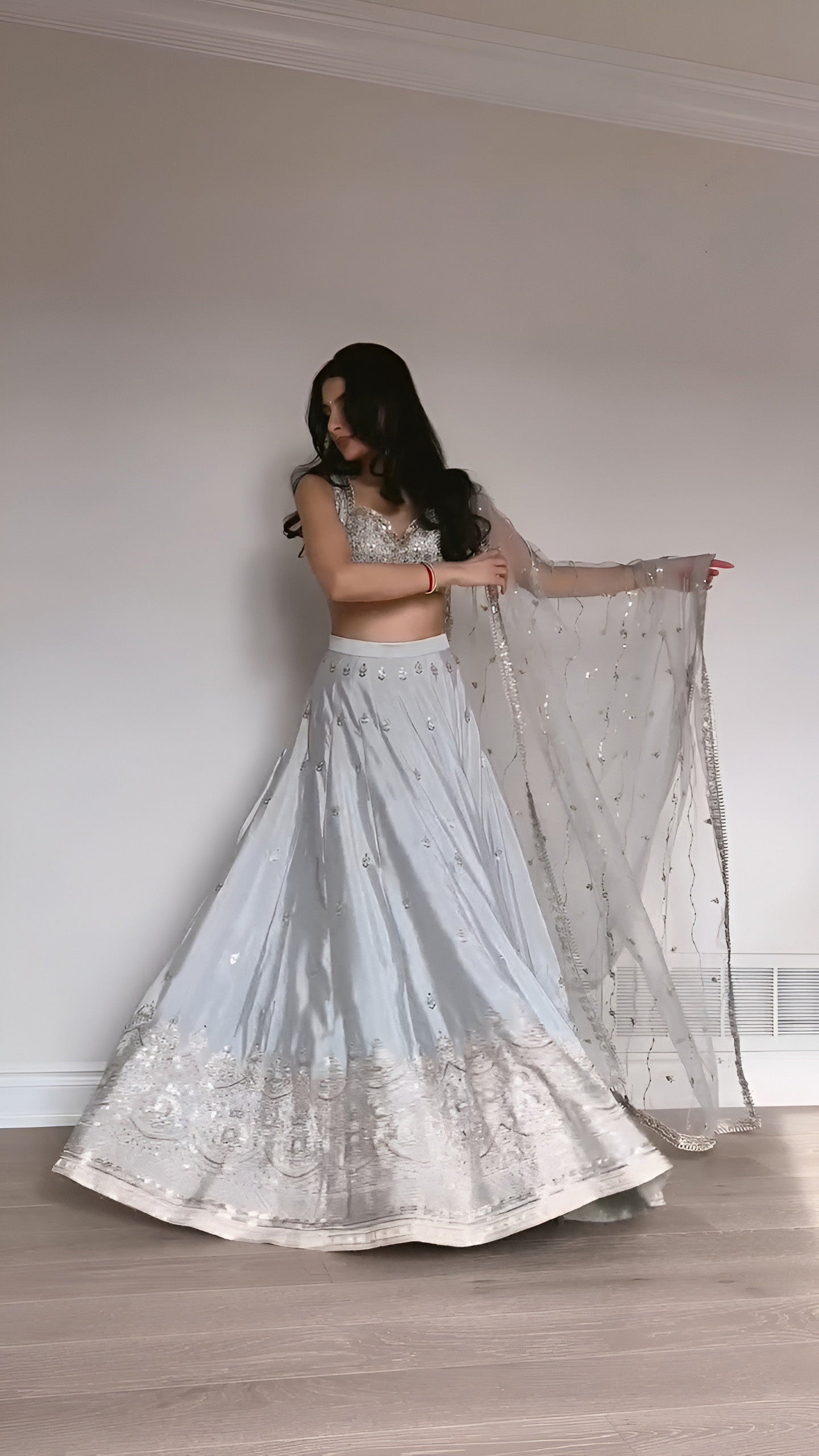 BEAUTIFUL EMBROIDERY SILK LEHENGA CHOLI