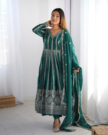 Trending Sequence work Anarkali Gown