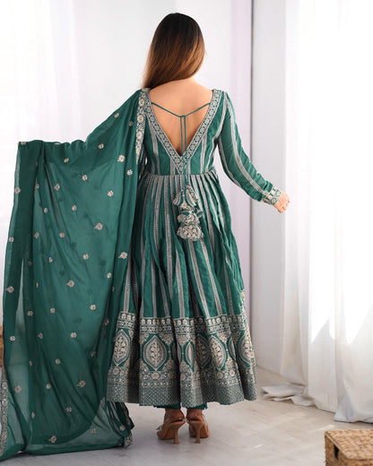 Trending Sequence work Anarkali Gown