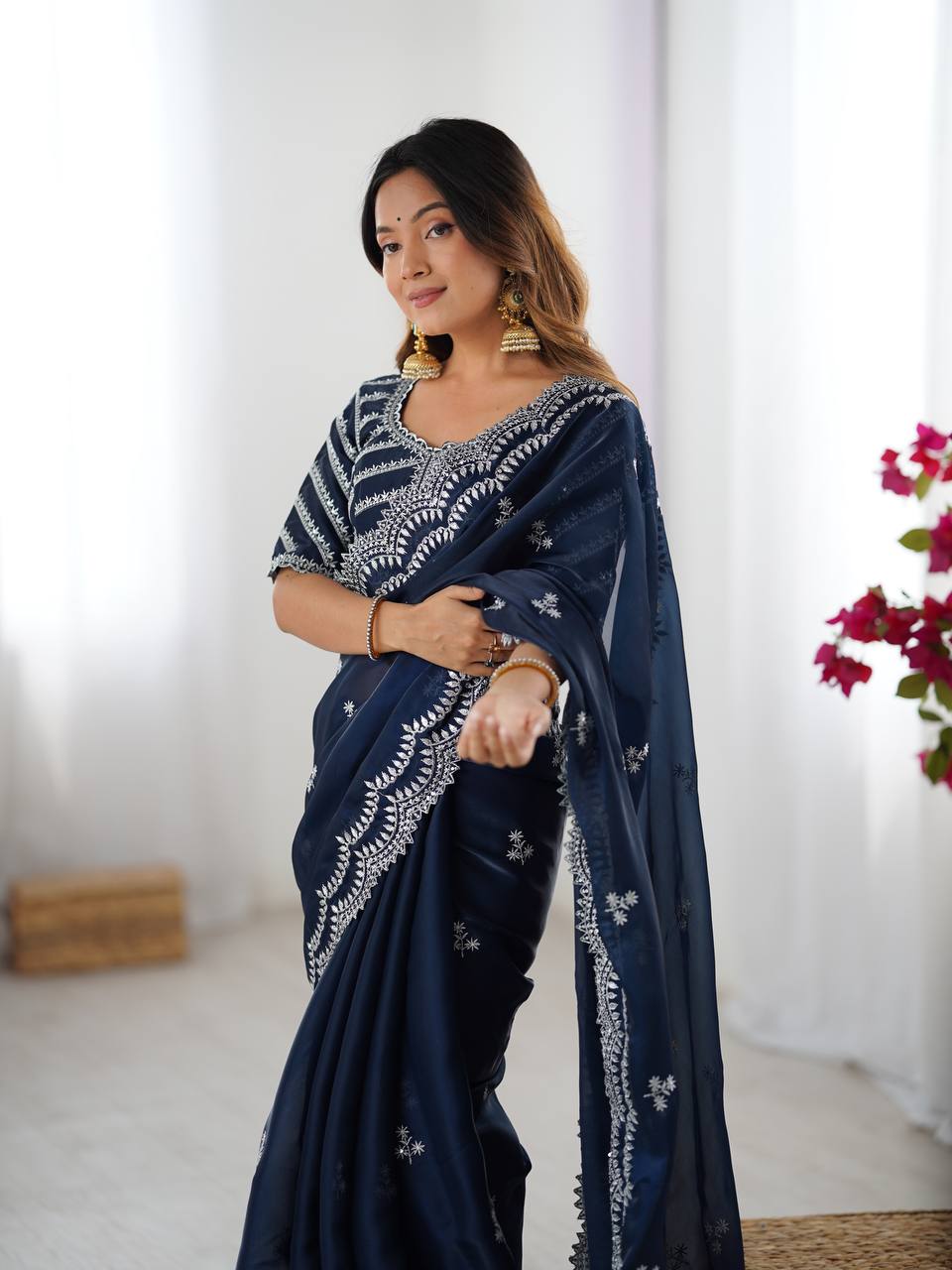 Jimmy Chu Sequence work Saree
