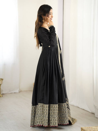 TRENDING BEAUTIFUL CHINON SALWAR SUIT