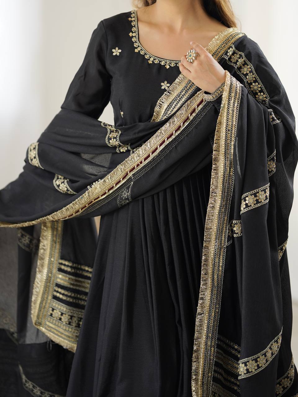 TRENDING BEAUTIFUL CHINON SALWAR SUIT