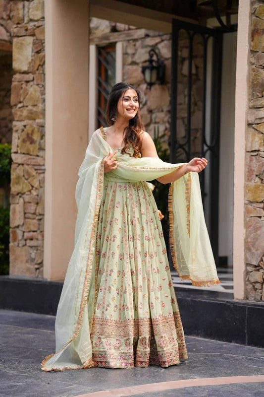 DESIGNER SUIT WITH PANT AND DUPATTA