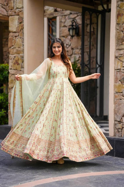 DESIGNER SUIT WITH PANT AND DUPATTA