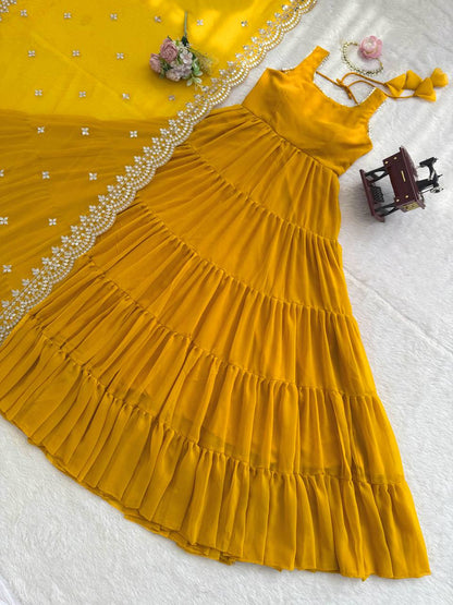 Heavy Georgette Gown