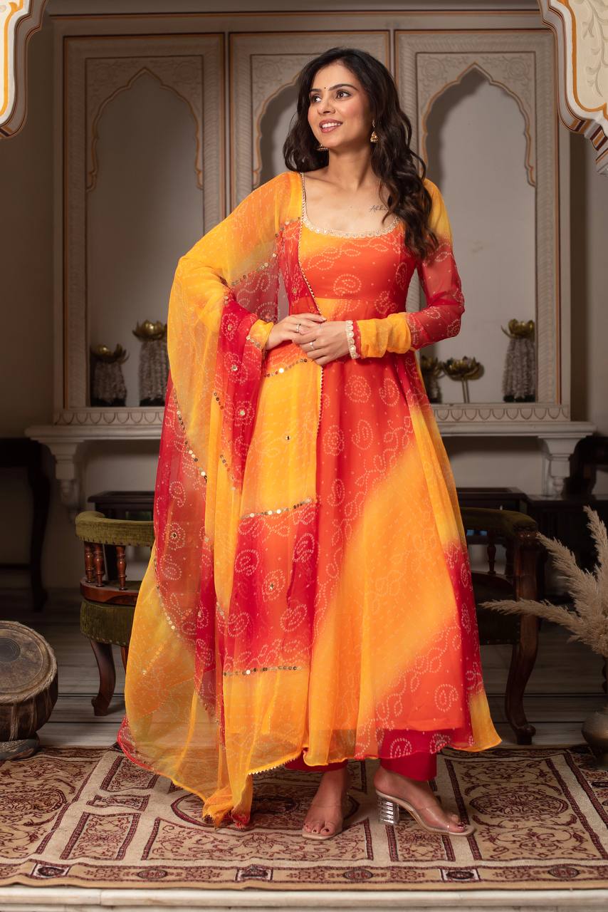 Designer 3 Piece Set Anarkali Suit