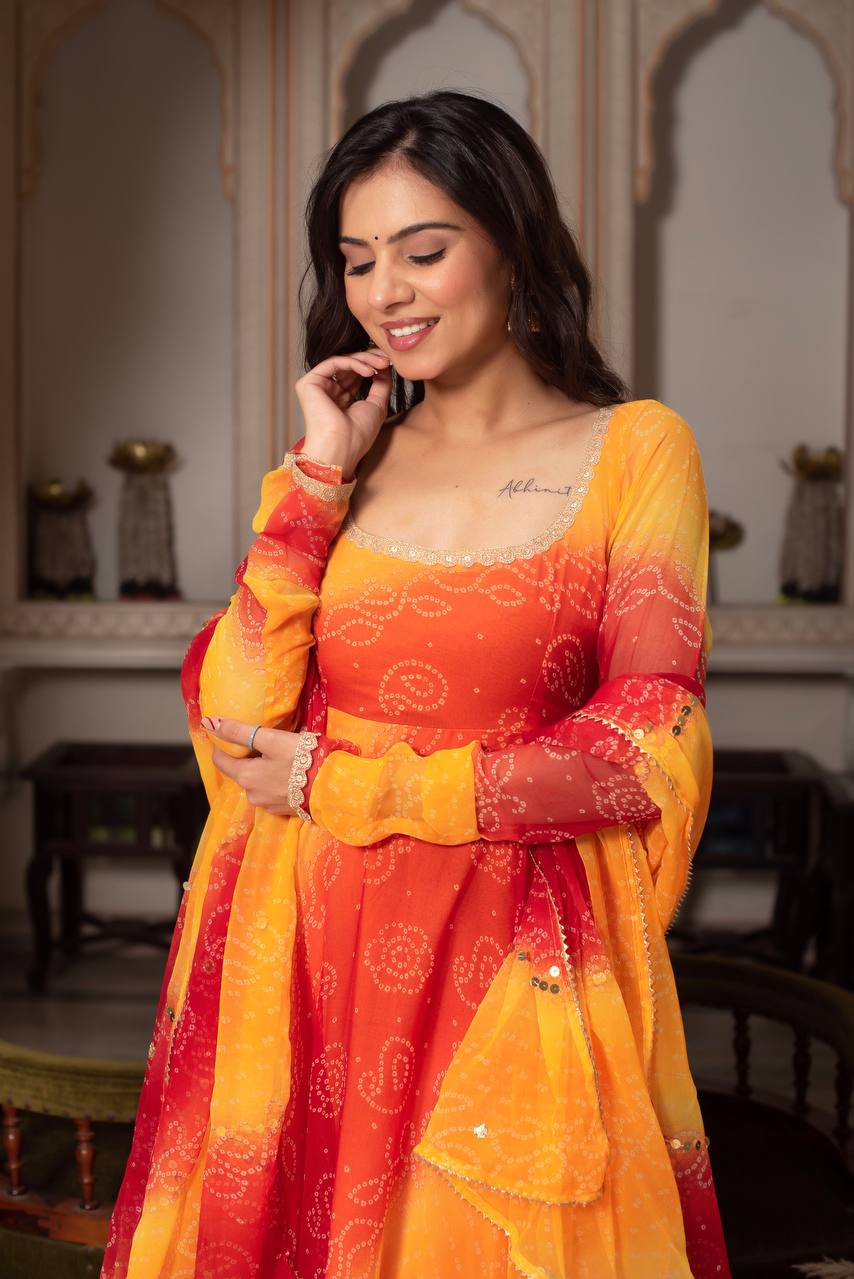 Designer 3 Piece Set Anarkali Suit