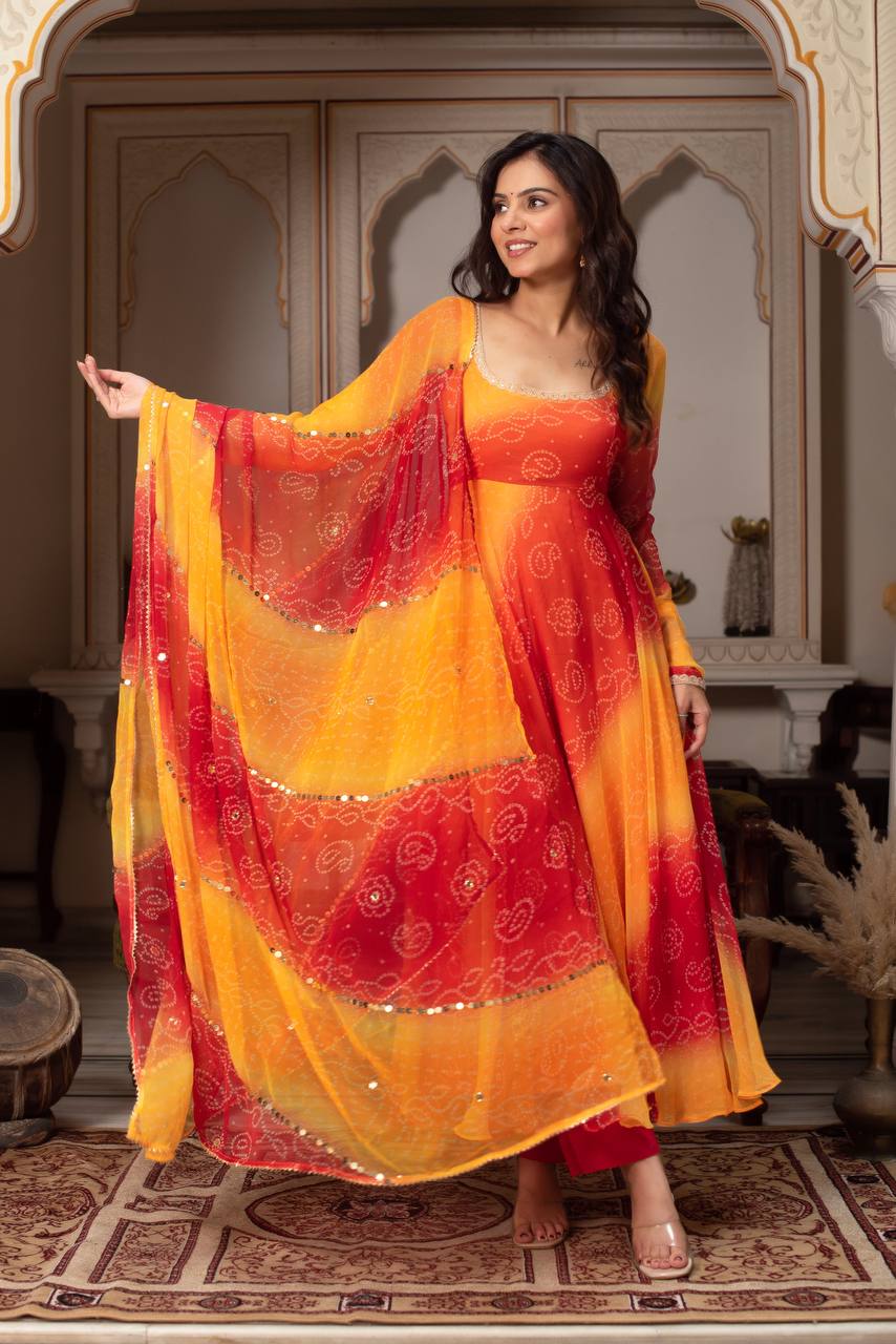 Designer 3 Piece Set Anarkali Suit