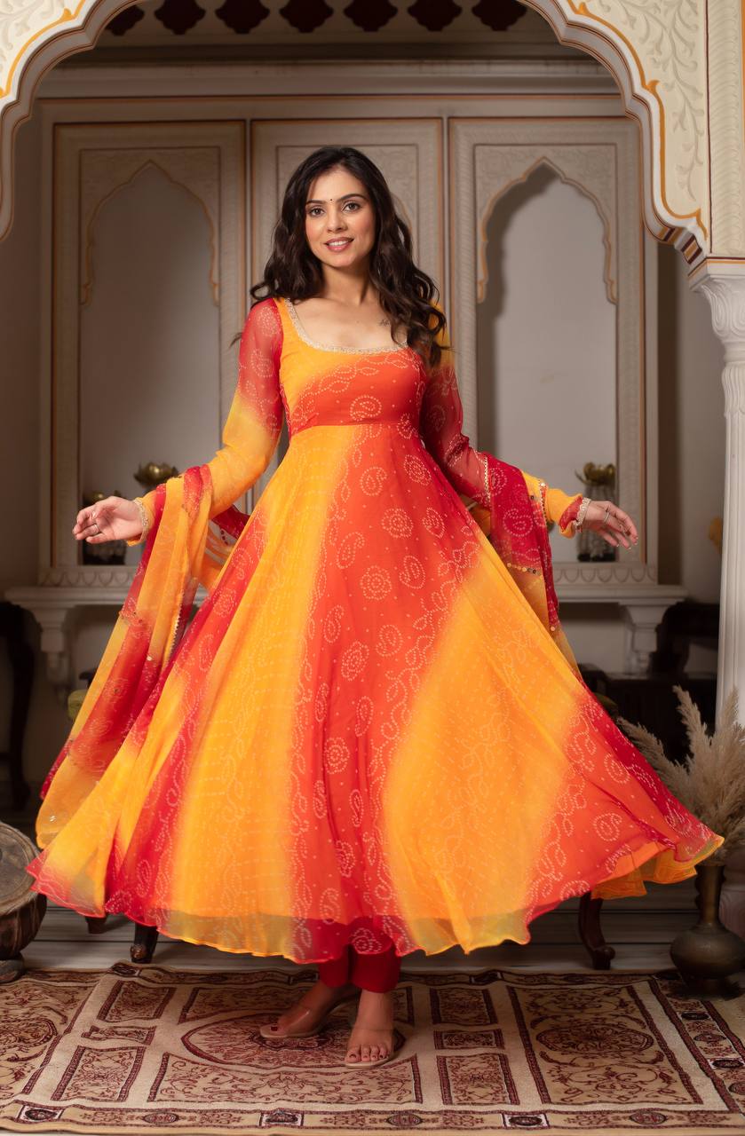 Designer 3 Piece Set Anarkali Suit